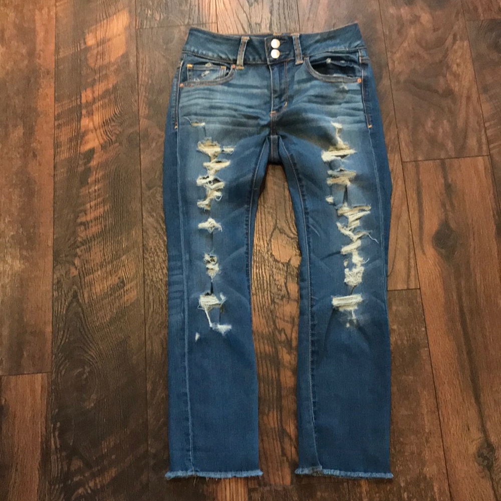 American eagle super super stretch jean